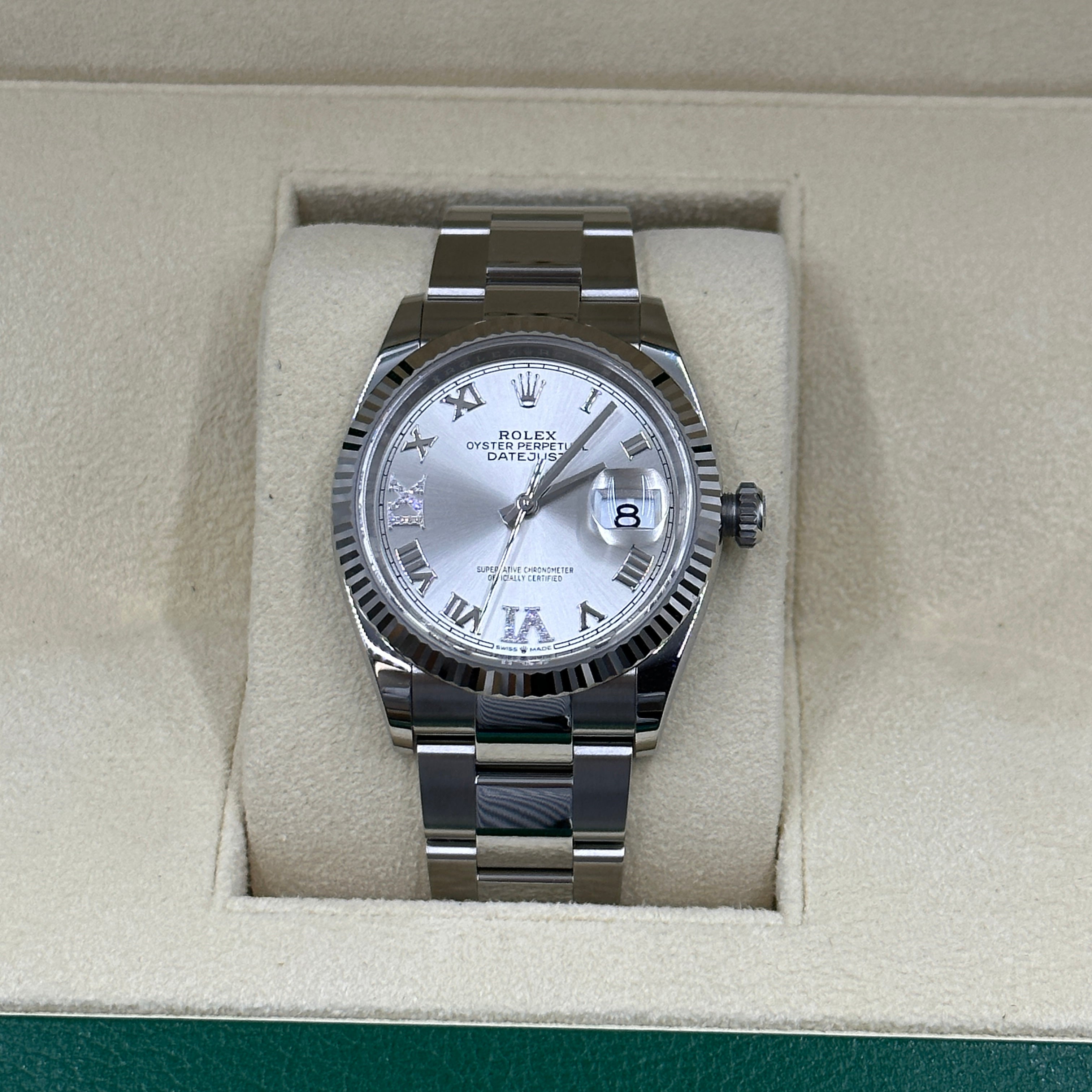 Rolex Datejust 36 126234 Silver VIIX Oyster 2025