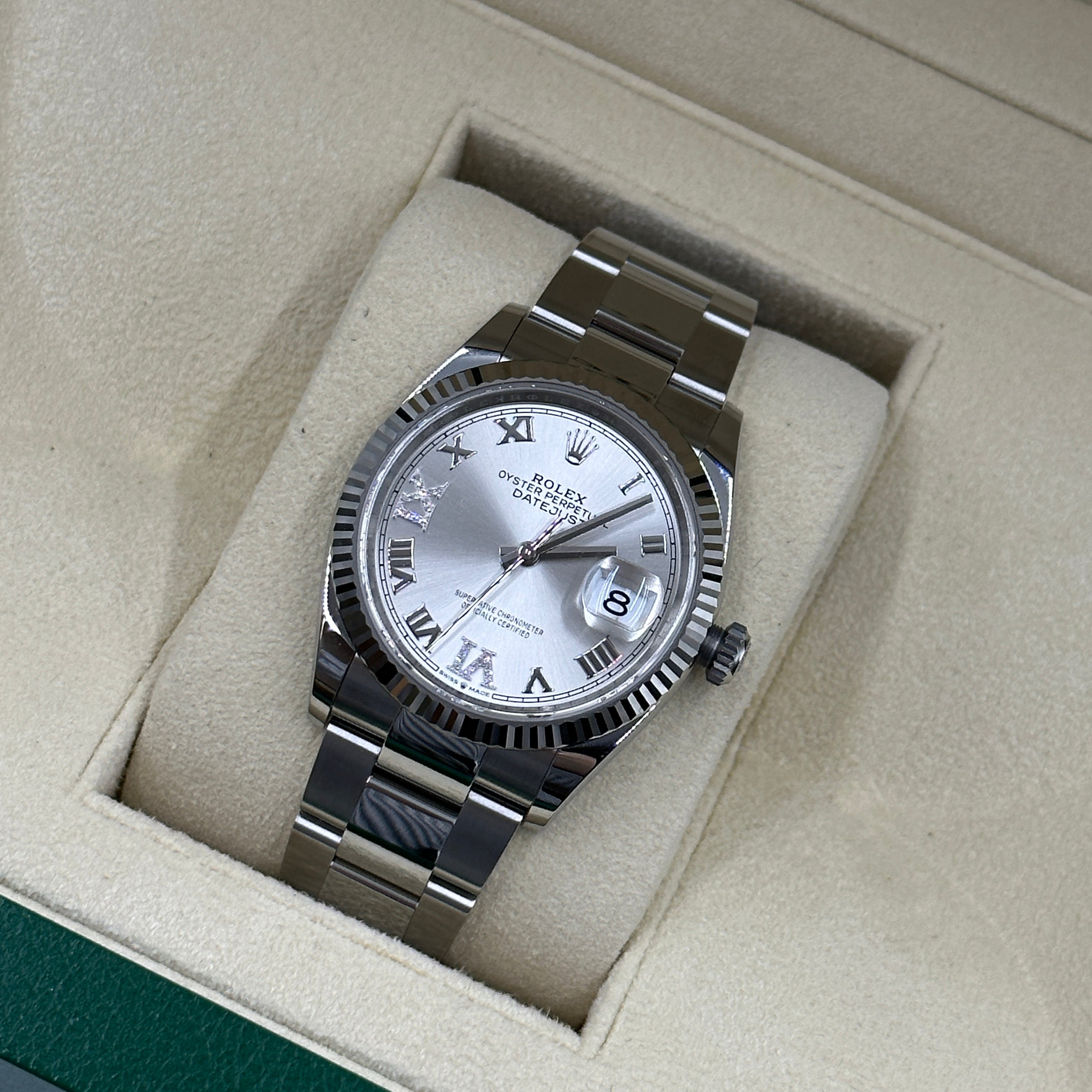 Rolex Datejust 36 126234 Silver VIIX Oyster 2025