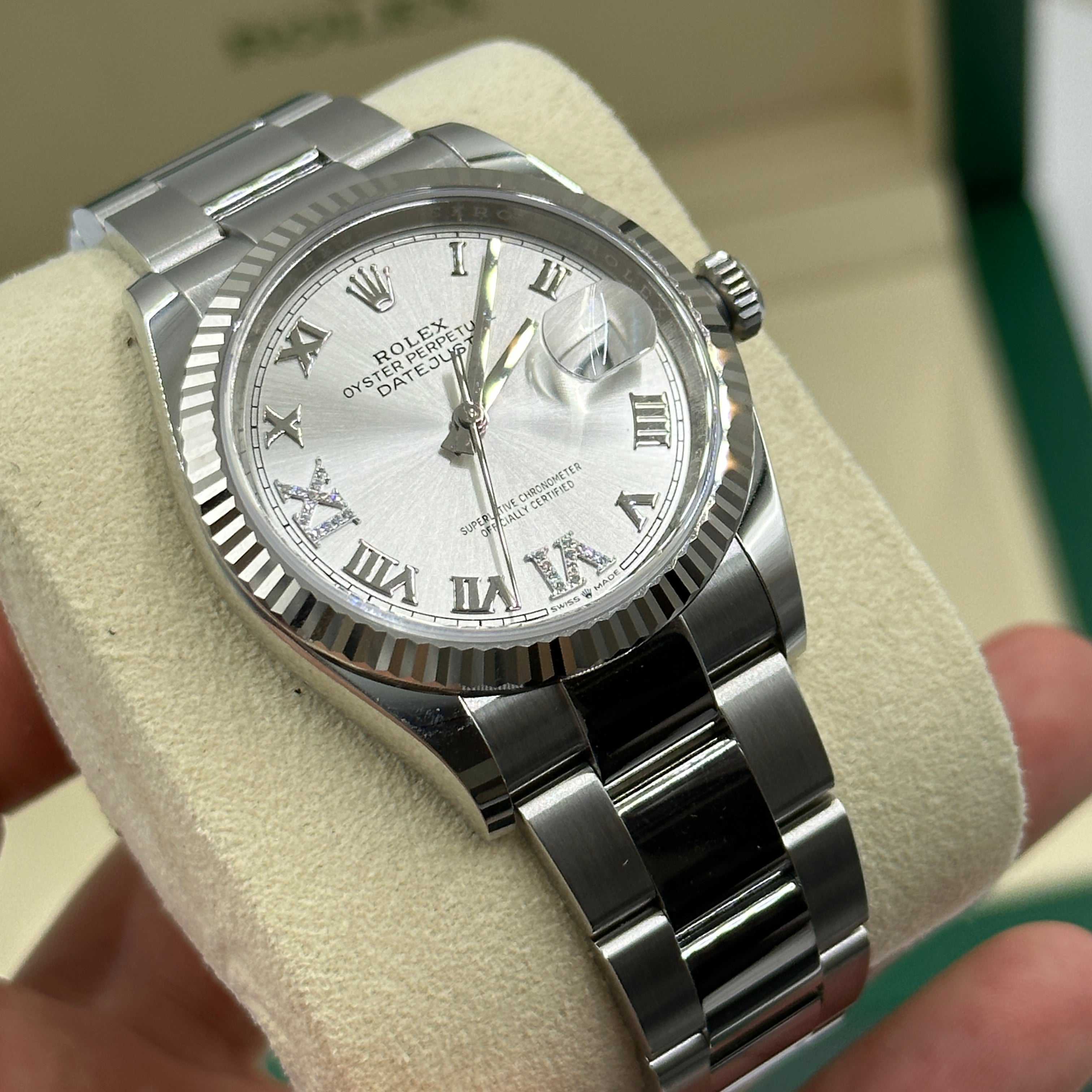 Rolex Datejust 36 126234 Silver VIIX Oyster 2025