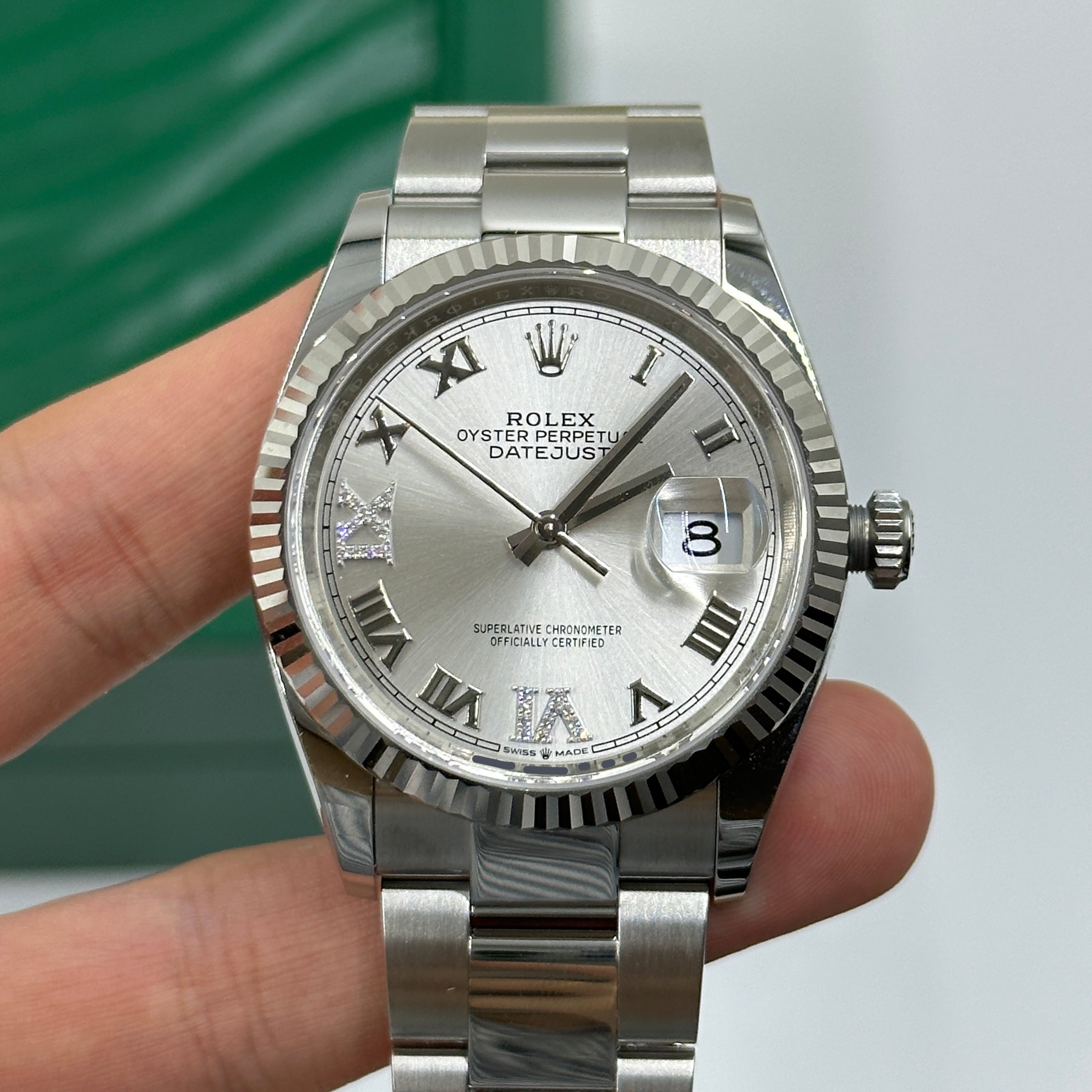 Rolex Datejust 36 126234 Silver VIIX Oyster 2025