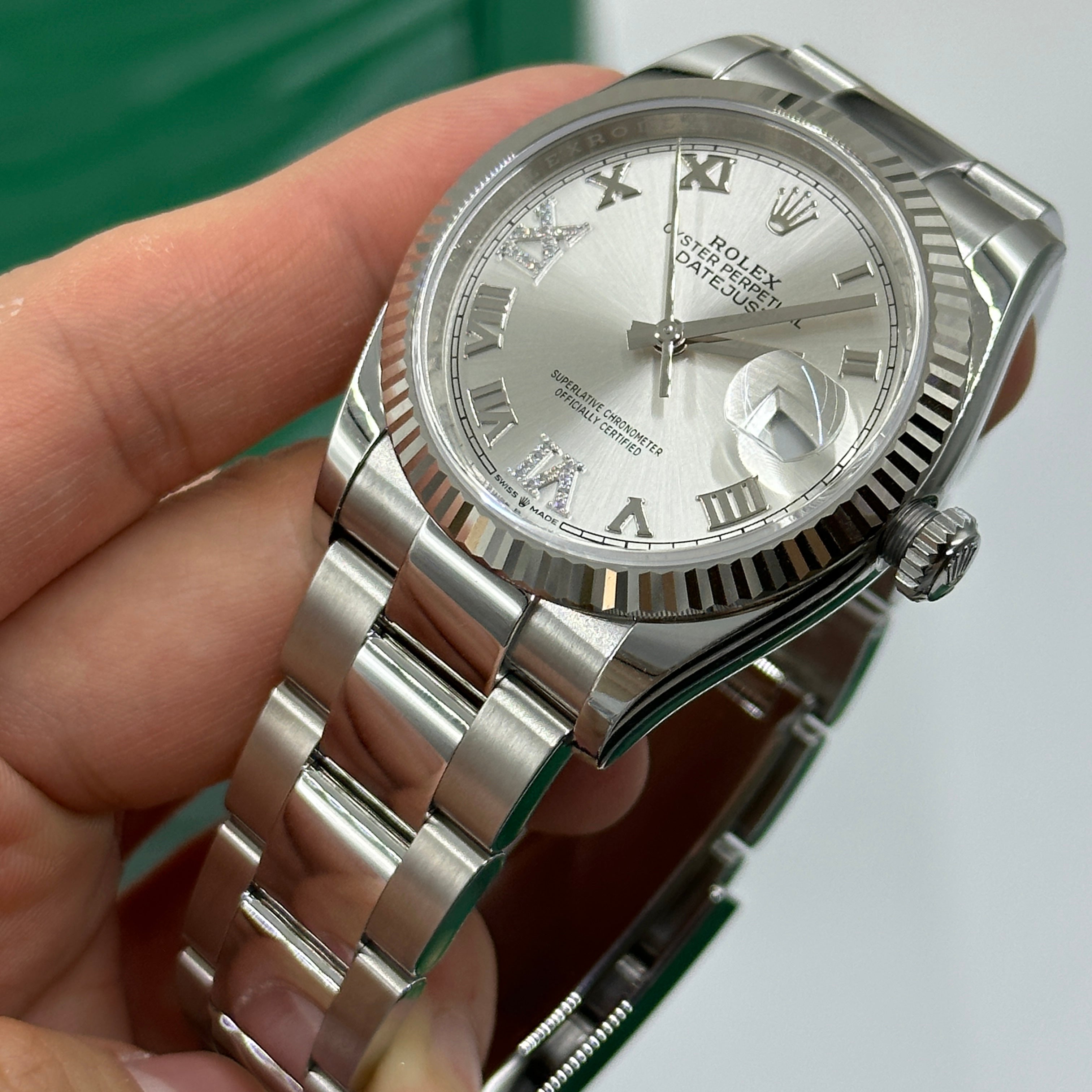 Rolex Datejust 36 126234 Silver VIIX Oyster 2025