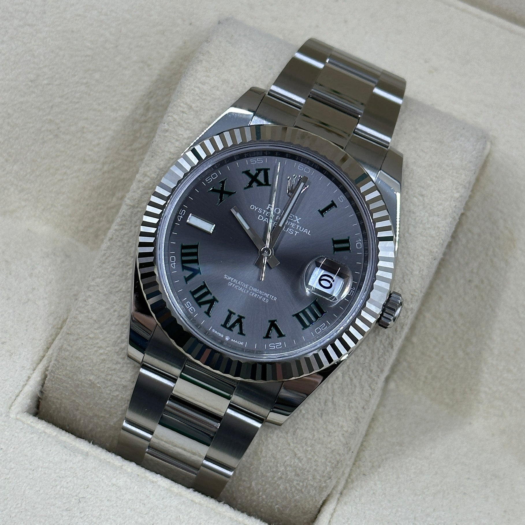 Rolex Datejust 41 126334 Wimbleon Jubilee 2024