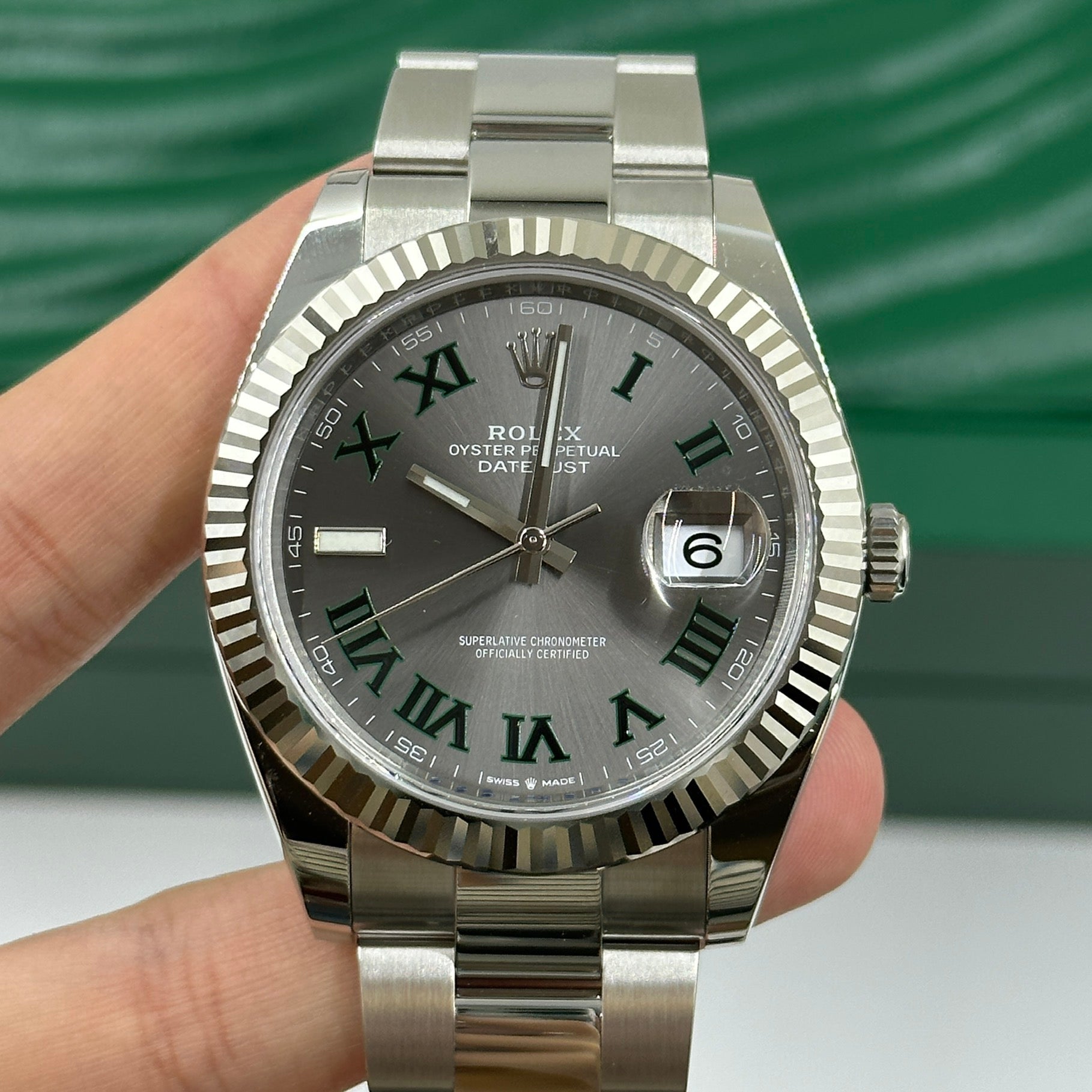 Rolex Datejust 41 126334 Wimbleon Jubilee 2024