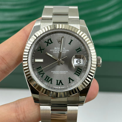 Rolex Datejust 41 126334 Wimbleon Jubilee 2024