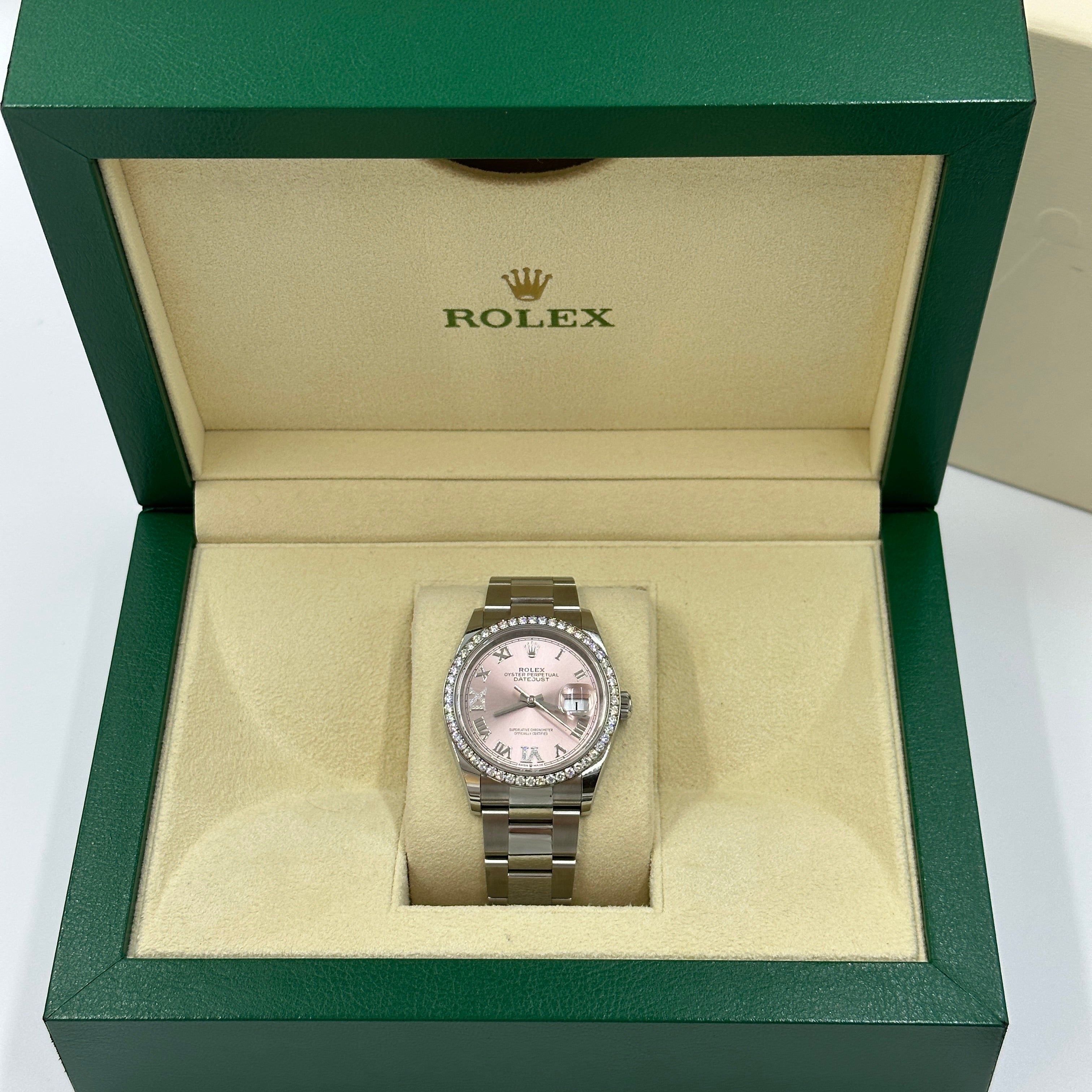 Rolex Datejust 36 126284 Pink VIIX Oyster 2024