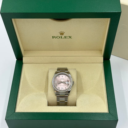 Rolex Datejust 36 126284 Pink VIIX Oyster 2024