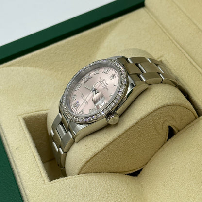 Rolex Datejust 36 126284 Pink VIIX Oyster 2024