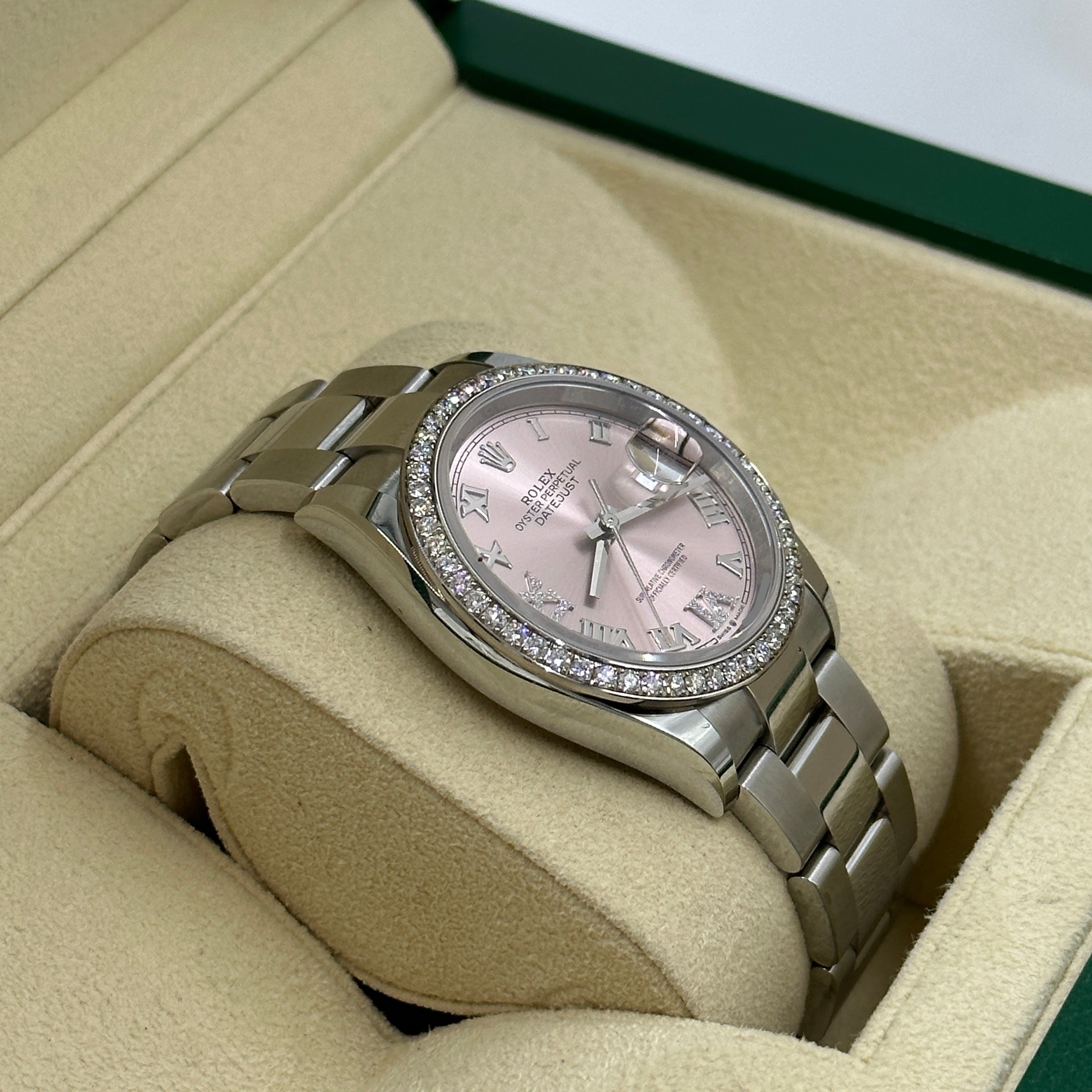 Rolex Datejust 36 126284 Pink VIIX Oyster 2024