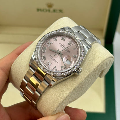 Rolex Datejust 36 126284 Pink VIIX Oyster 2024
