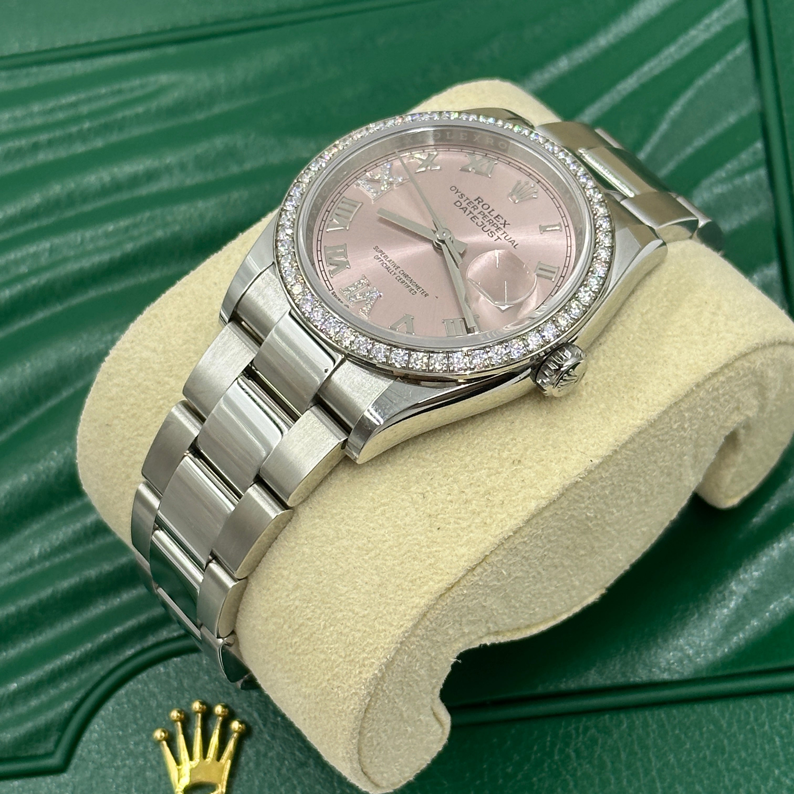 Rolex Datejust 36 126284 Pink VIIX Oyster 2024