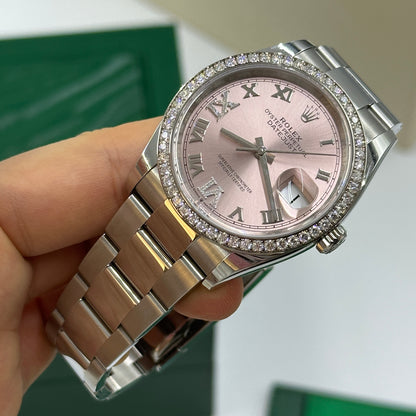 Rolex Datejust 36 126284 Pink VIIX Oyster 2024