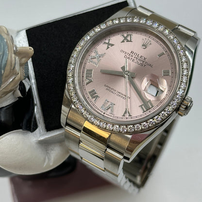Rolex Datejust 36 126284 Pink VIIX Oyster 2024