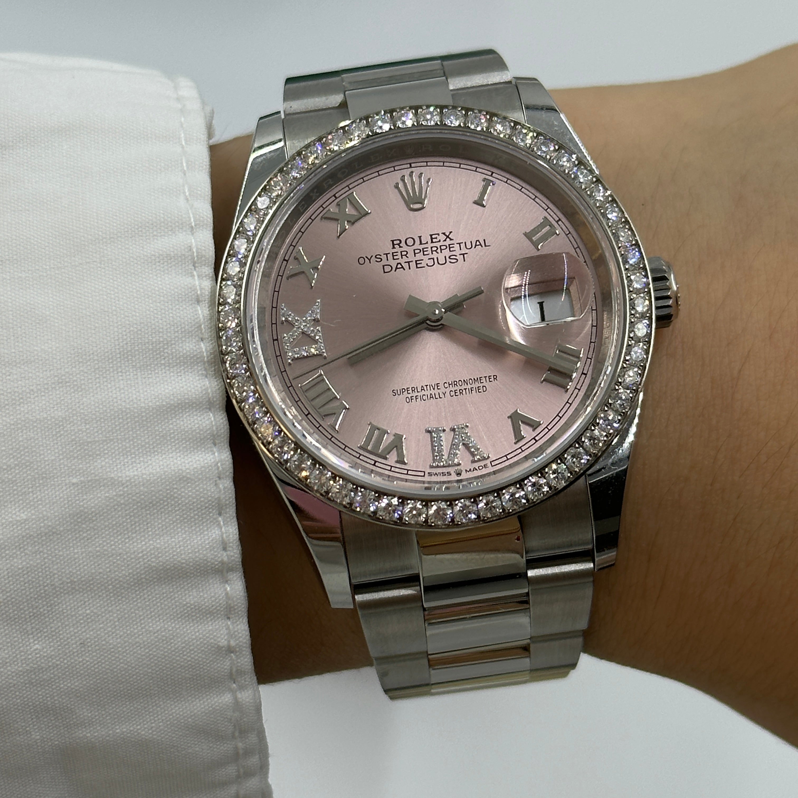 Rolex Datejust 36 126284 Pink VIIX Oyster 2024
