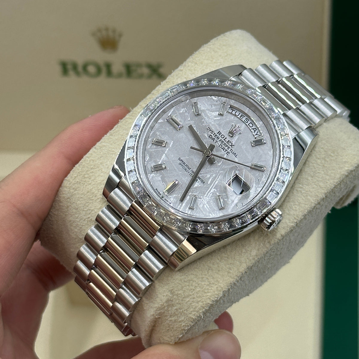 Rolex Day-Date 40MM 228396TBR Meteorite 2022