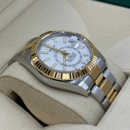 Rolex Sky-Dweller 326933 WHITE OYS