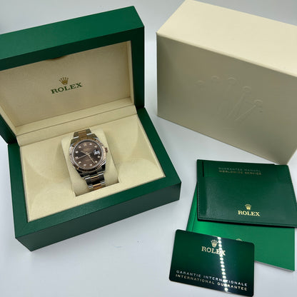 Rolex Datejust 41 126331G Choco Oyster 2025