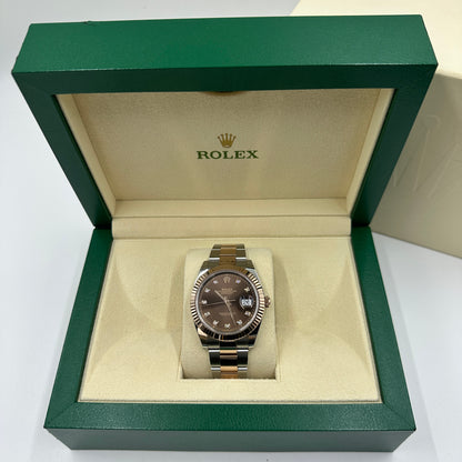 Rolex Datejust 41 126331G Chocolateo Oyster 2026