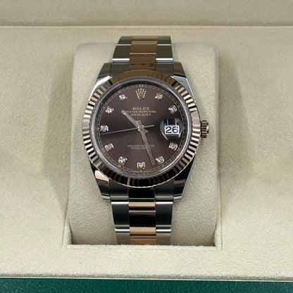 Rolex Datejust 41 126331G Chocolateo Oyster 2026