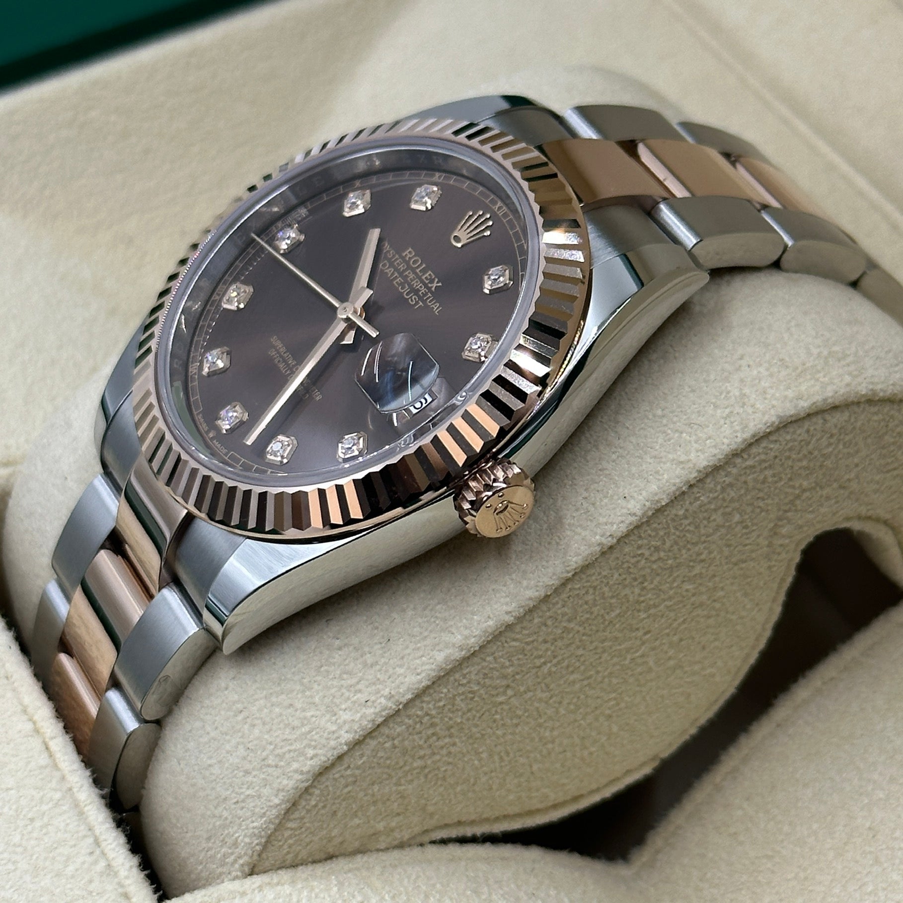 Rolex Datejust 41 126331G Choco Oyster 2025