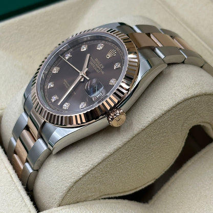 Rolex Datejust 41 126331G Choco Oyster 2025