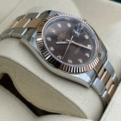 Rolex Datejust 41 126331G Choco Oyster 2025