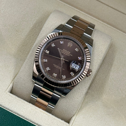 Rolex Datejust 41 126331G Choco Oyster 2025
