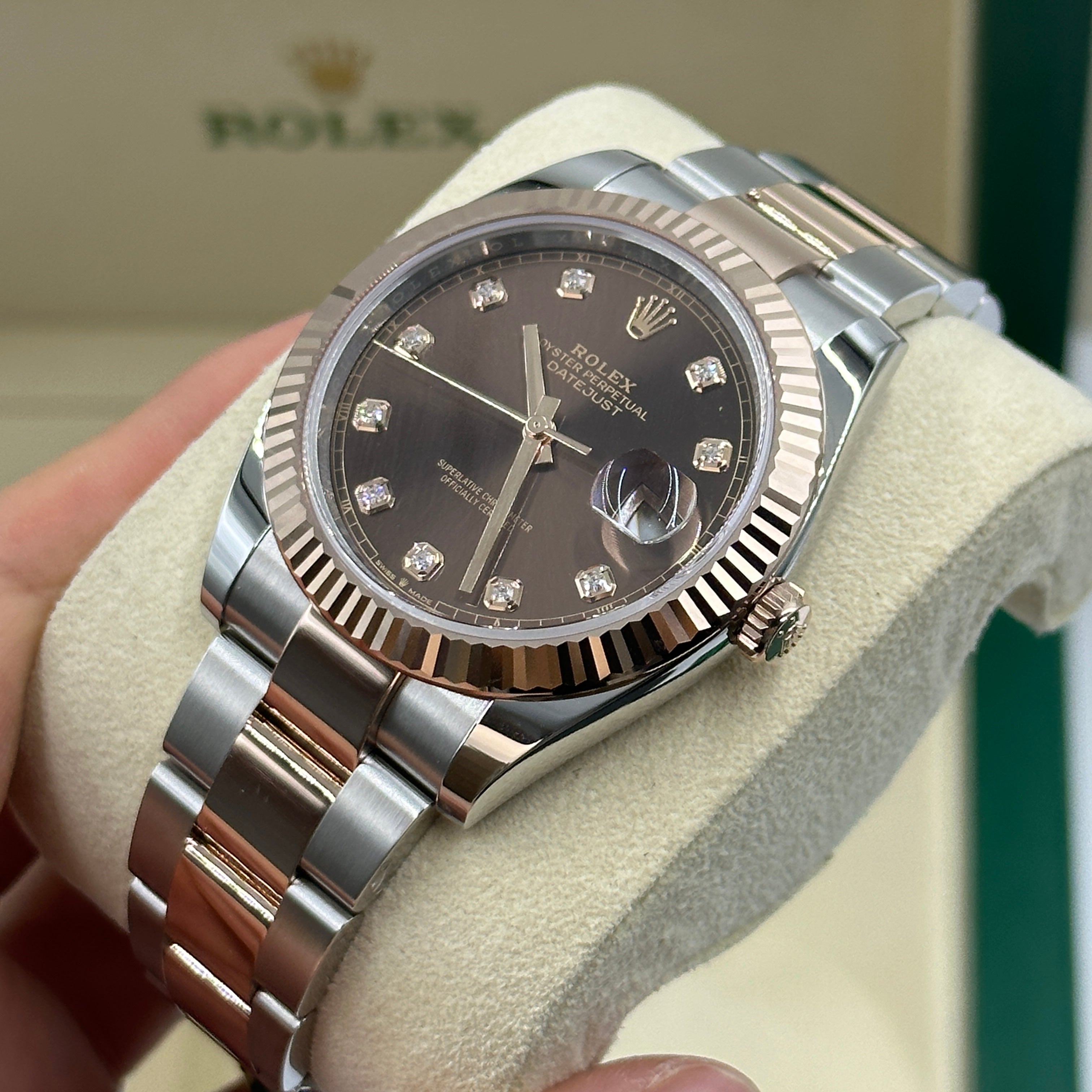 Rolex Datejust 41 126331G Choco Oyster 2025
