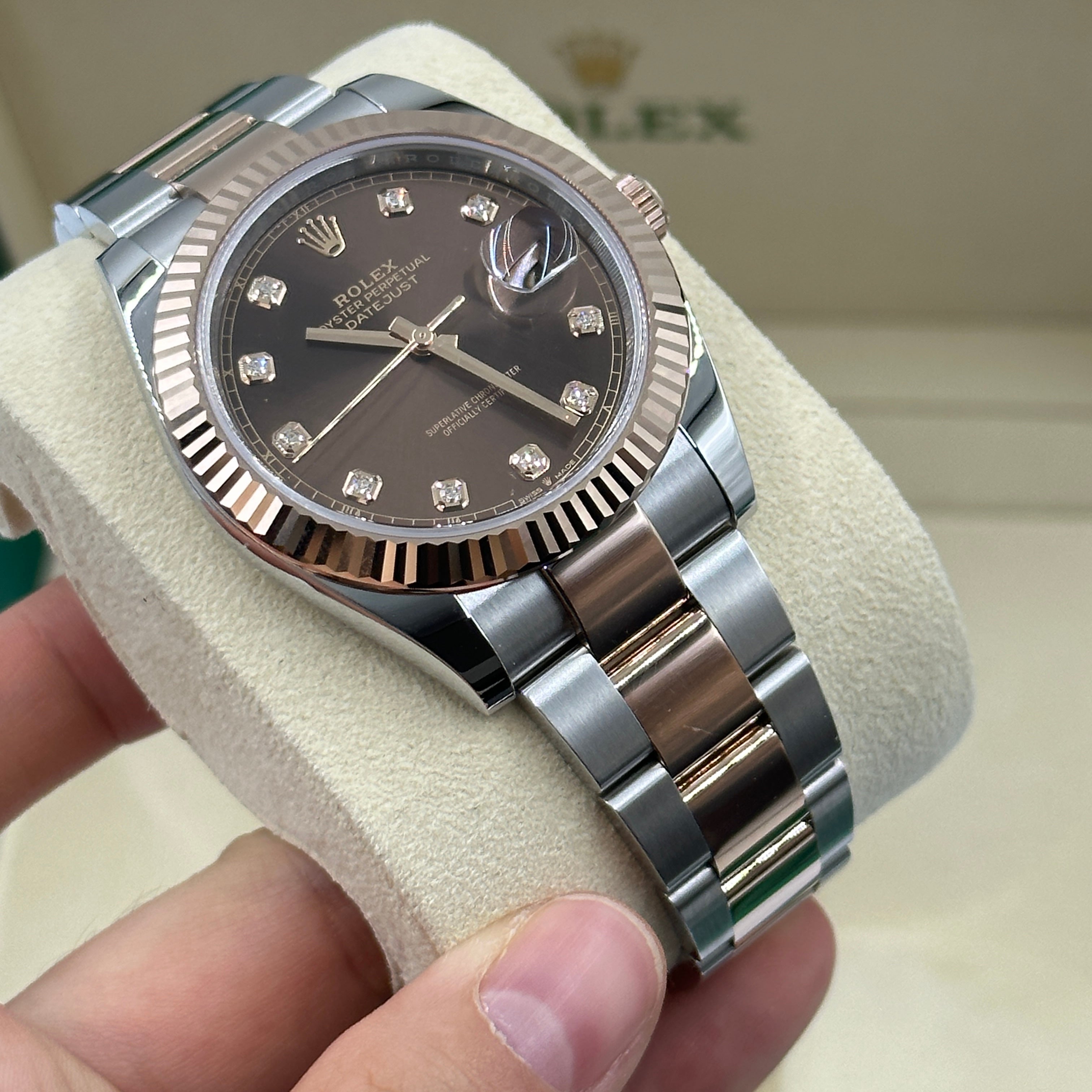 Rolex Datejust 41 126331G Choco Oyster 2025