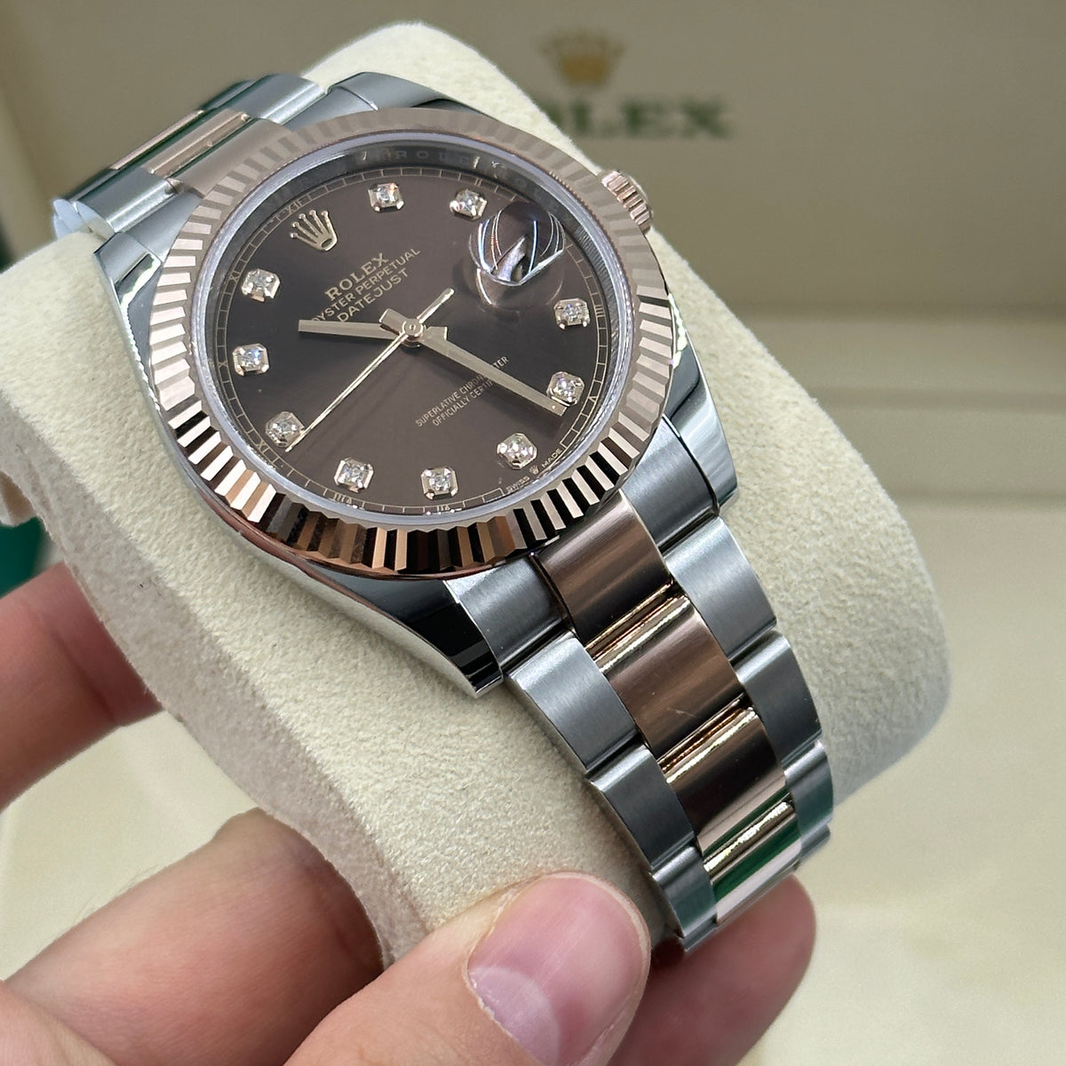 Rolex Datejust 41 126331G Chocolateo Oyster 2026