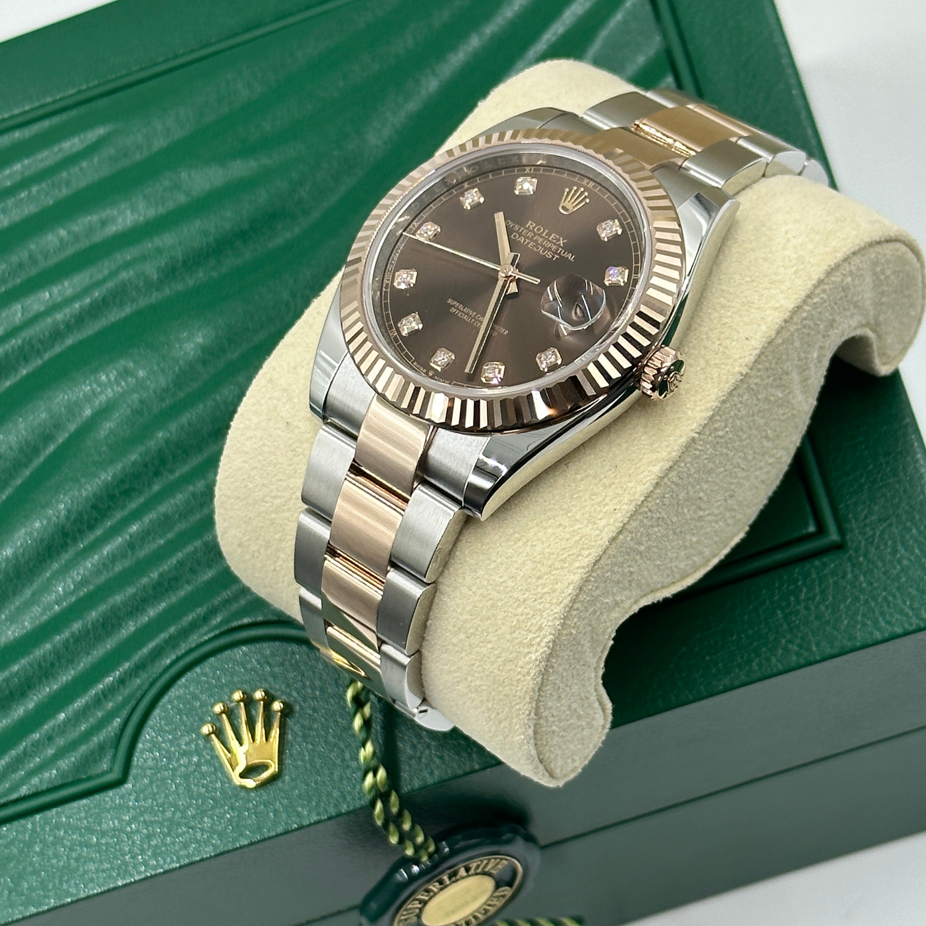 Rolex Datejust 41 126331G Choco Oyster 2025