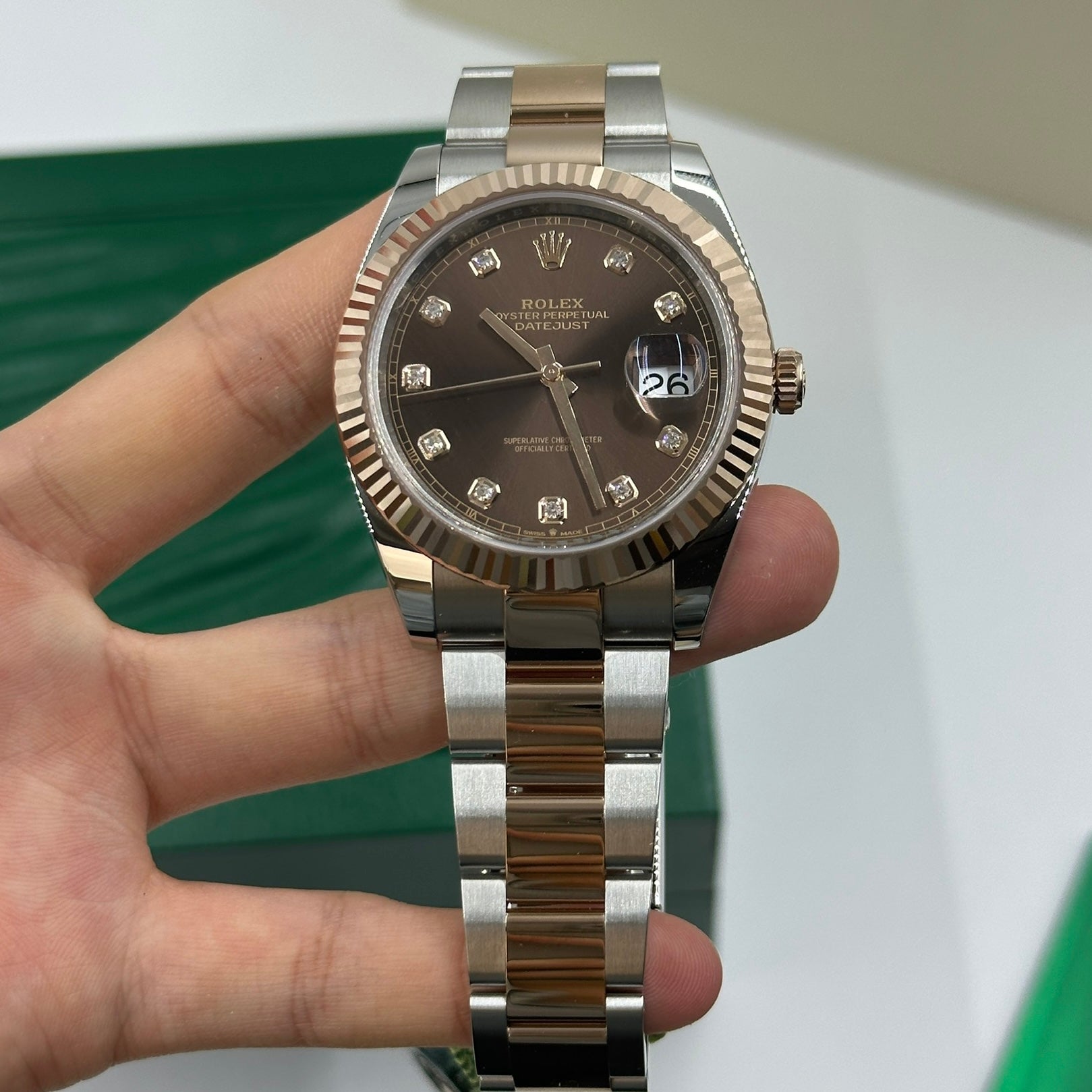 Rolex Datejust 41 126331G Choco Oyster 2025
