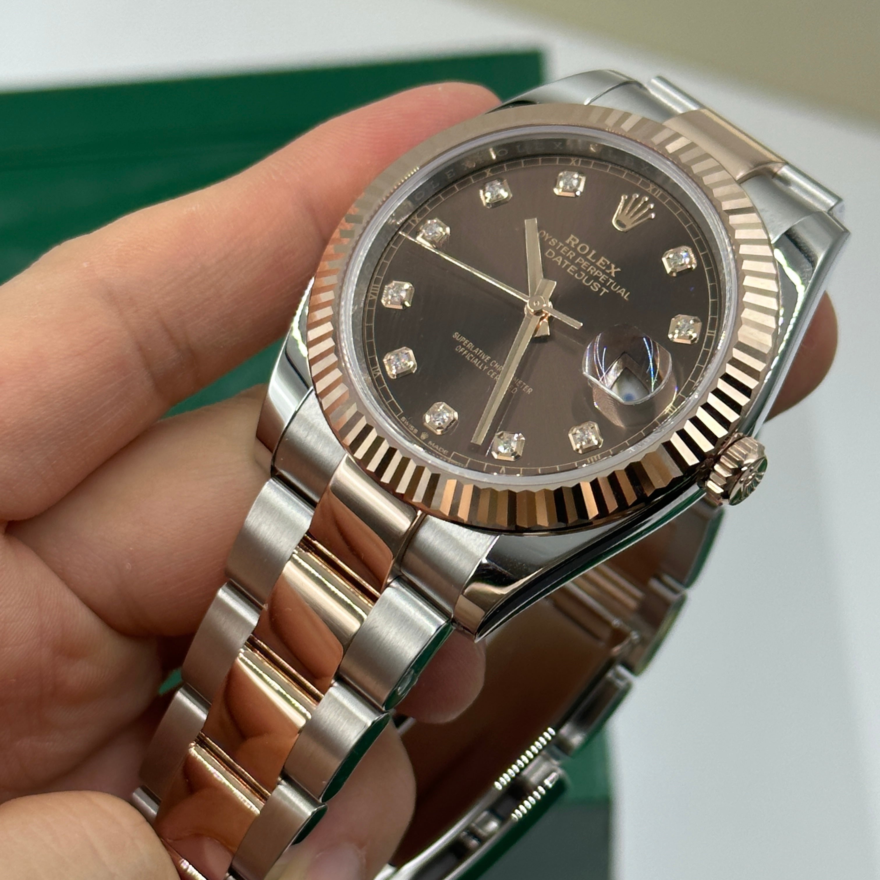 Rolex Datejust 41 126331G Choco Oyster 2025
