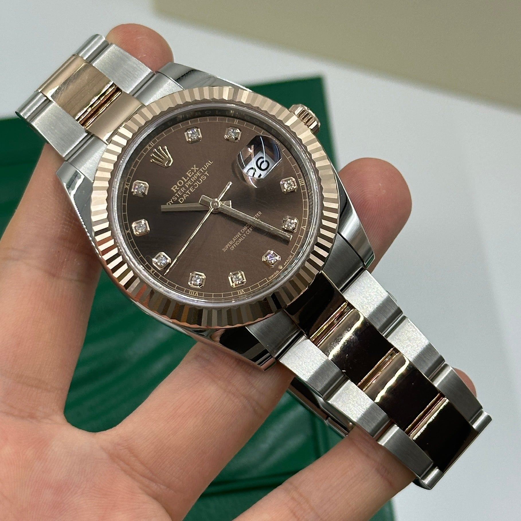Rolex Datejust 41 126331G Choco Oyster 2025