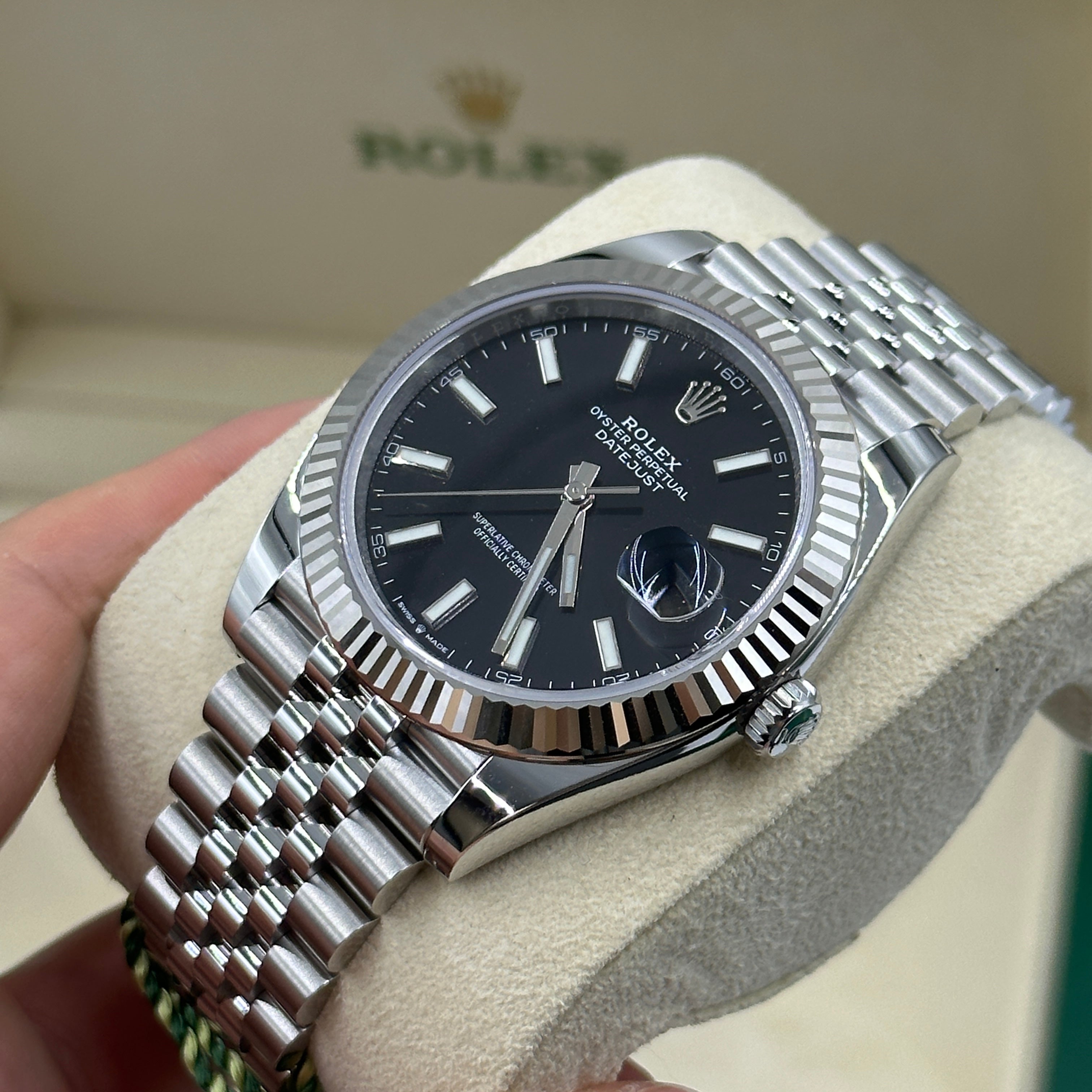Rolex Datejust 41 126334 Black Jubilee 2022