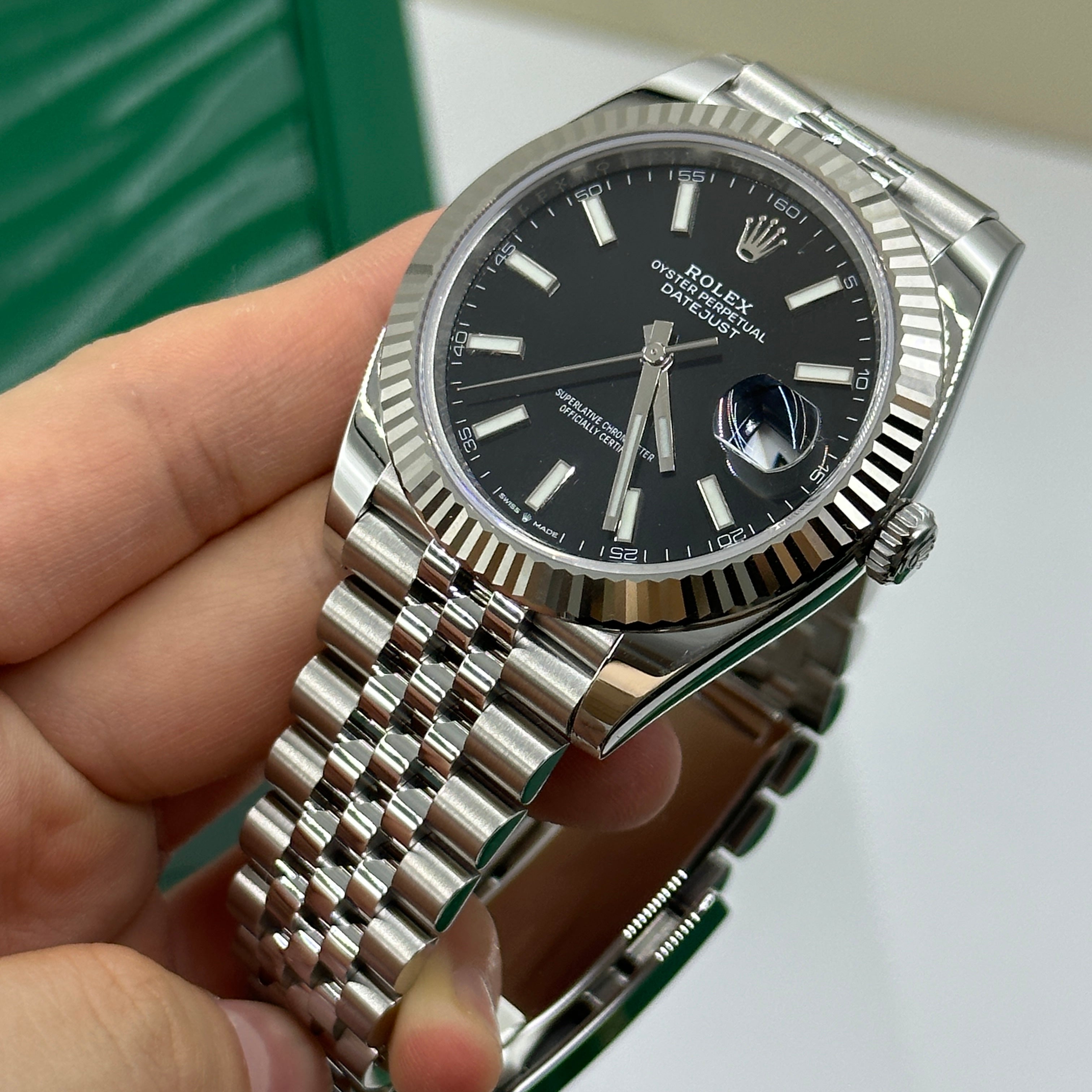 Rolex Datejust 41 126334 Black Jubilee 2022