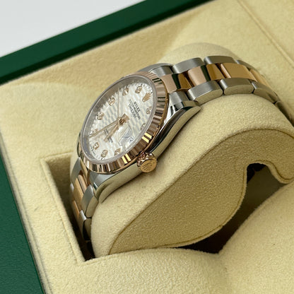 Rolex Datejust 36 126231G Silver Fluted Oyster 2024