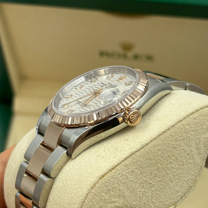 Rolex Datejust 36 126231G Silver Fluted Oyster 2024