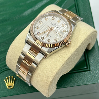 Rolex Datejust 36 126231G Silver Fluted Oyster 2024