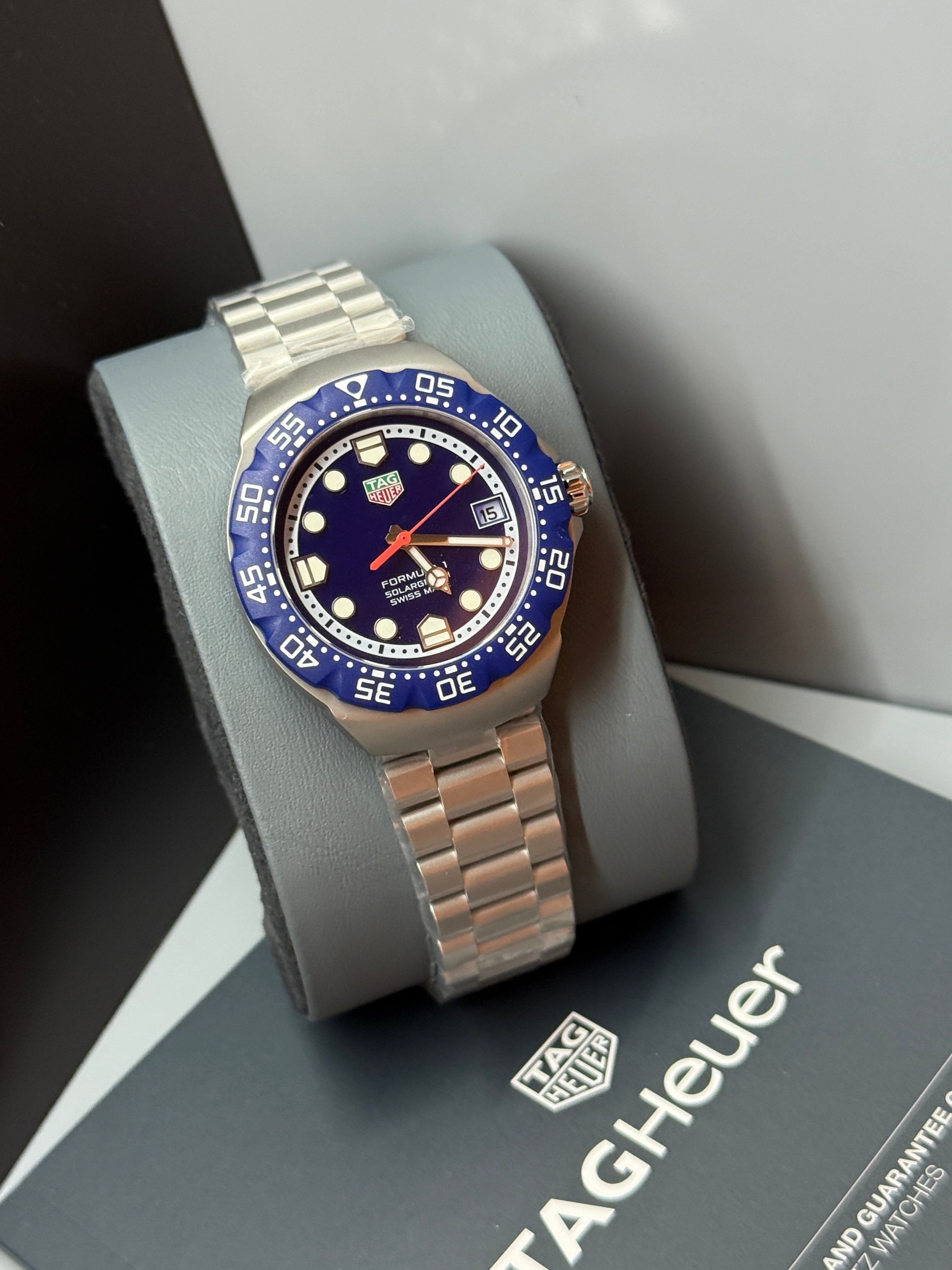 時計 TAG Heuer Formula1 WBY1111.BA0042 Tag Heuer Formula 1 Solargraph - Steel - 38 mm WBY1112.BA0042 2025
