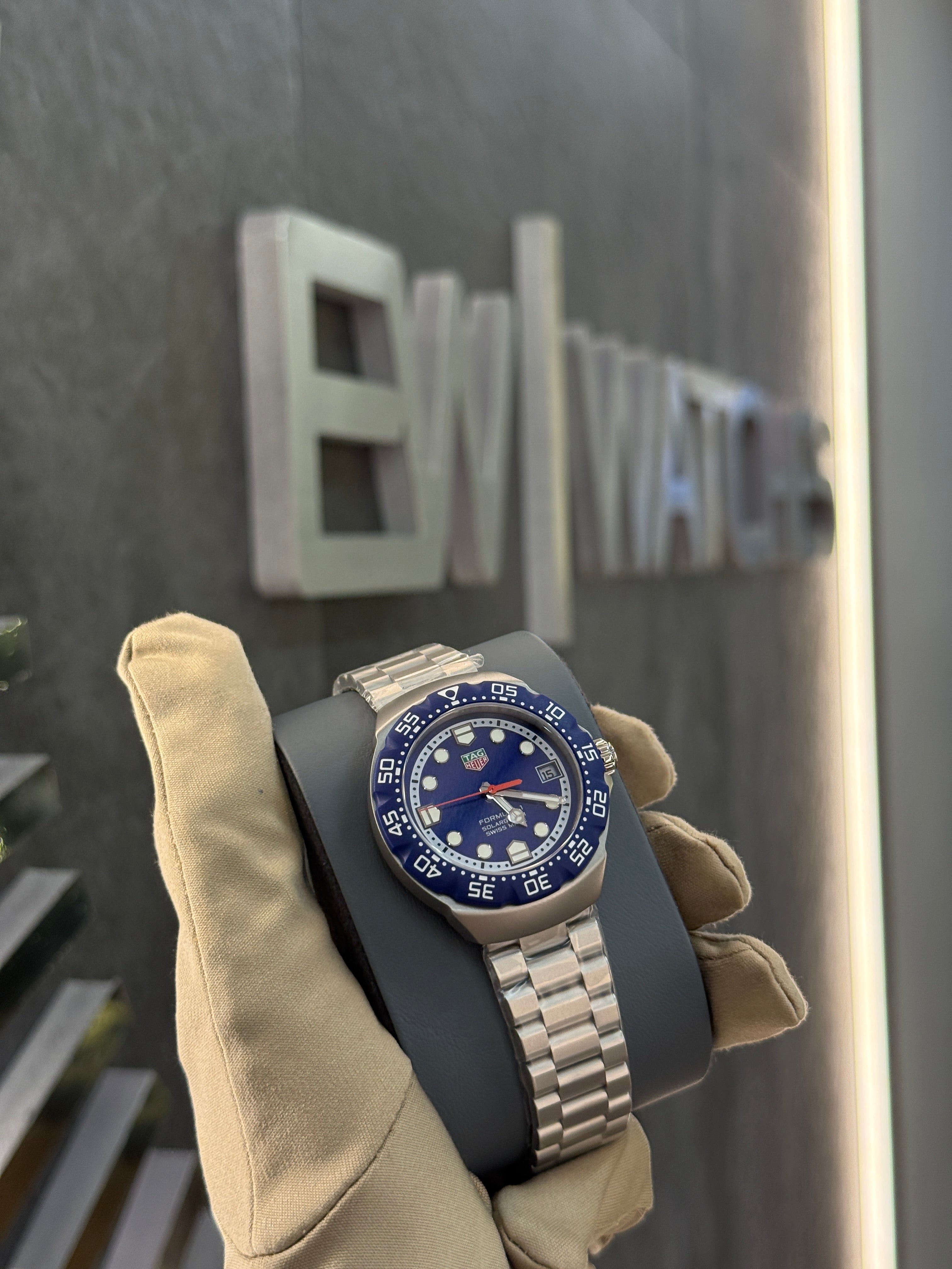 TAG Heuer Formula 1 Solargraph - Steel - 38 mm WBY1112.BA0042