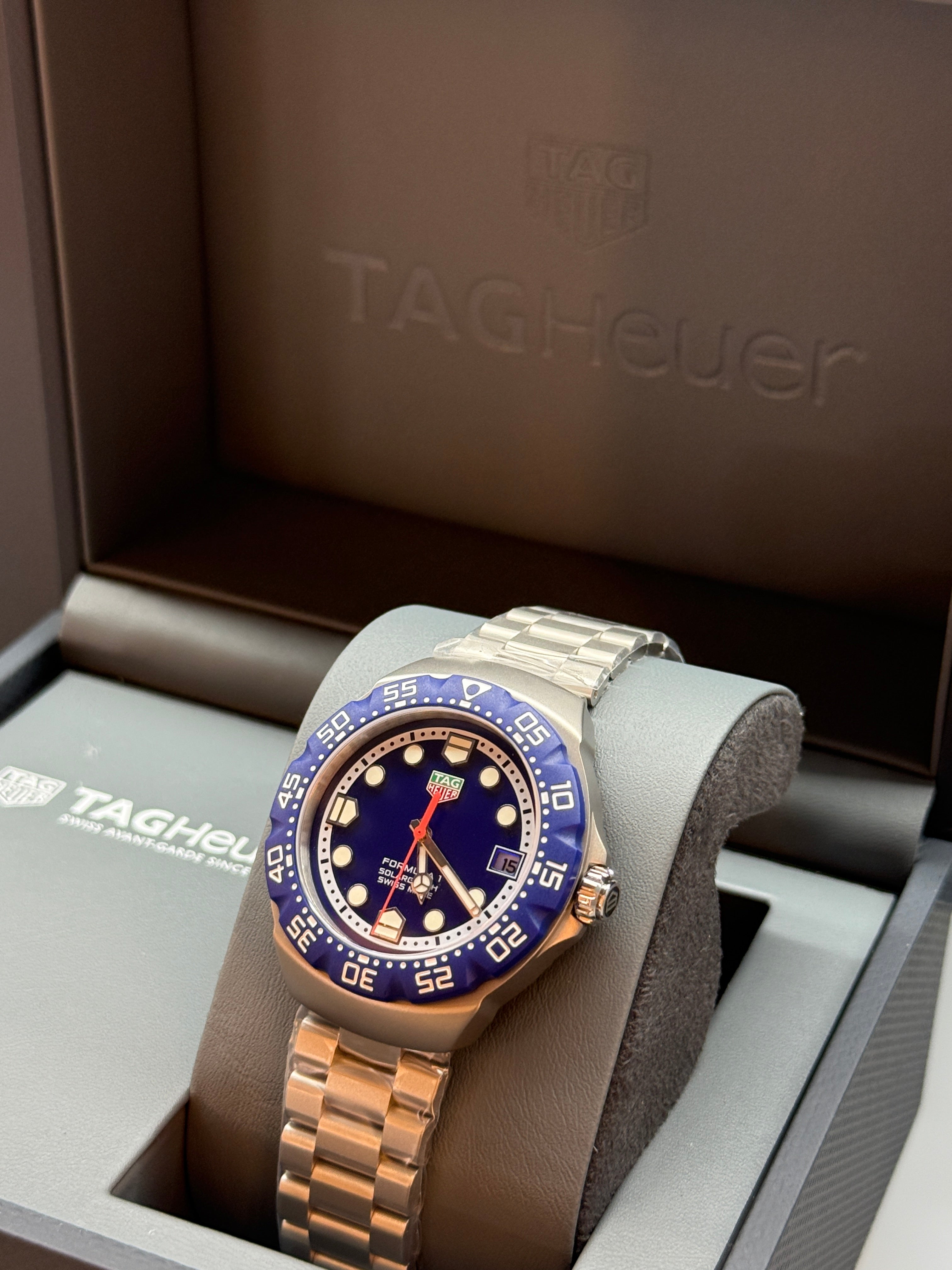 TAG Heuer Formula 1 Solargraph - Steel - 38 mm WBY1112.BA0042