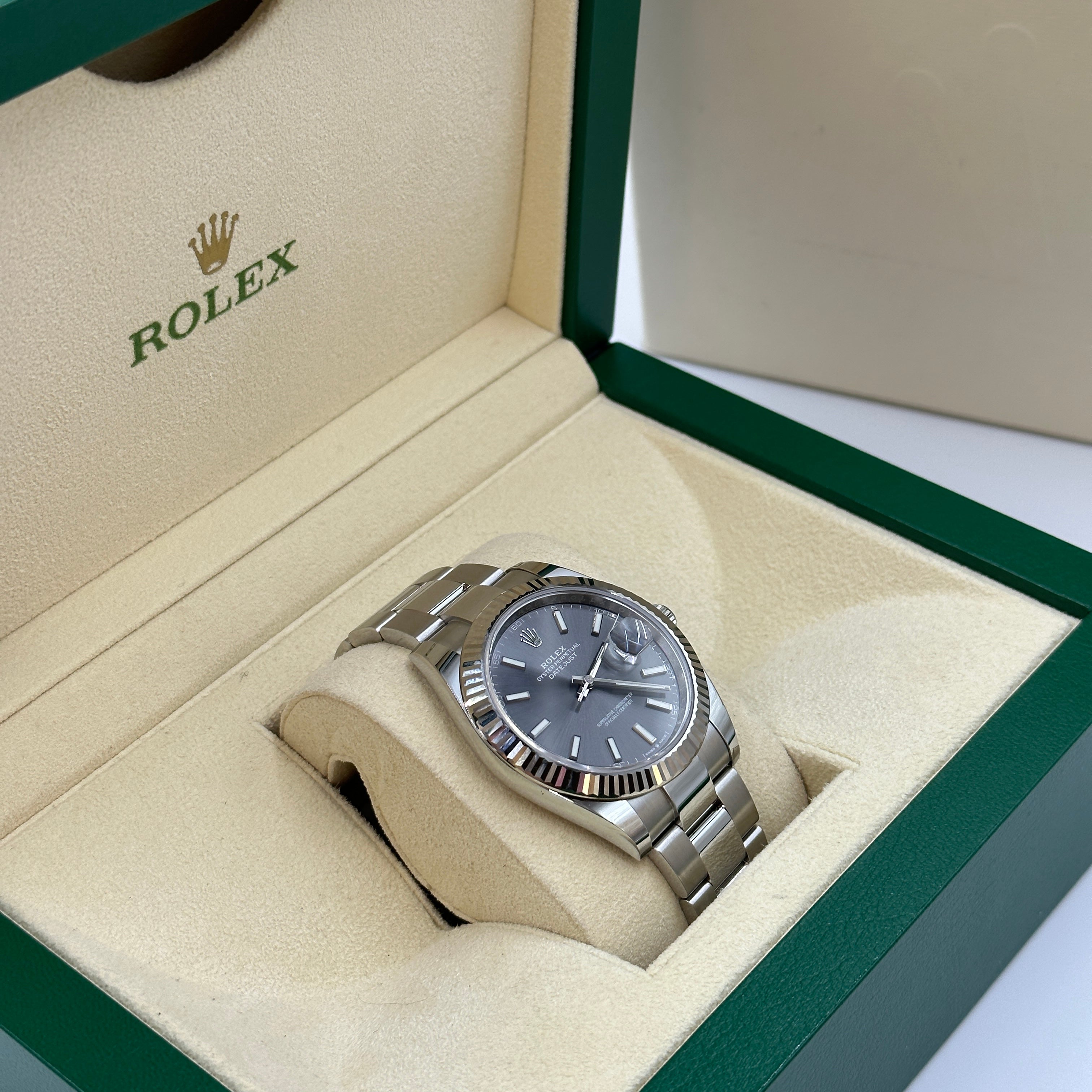 Rolex Datejust 41 126334 Grey Index Oyster 2025