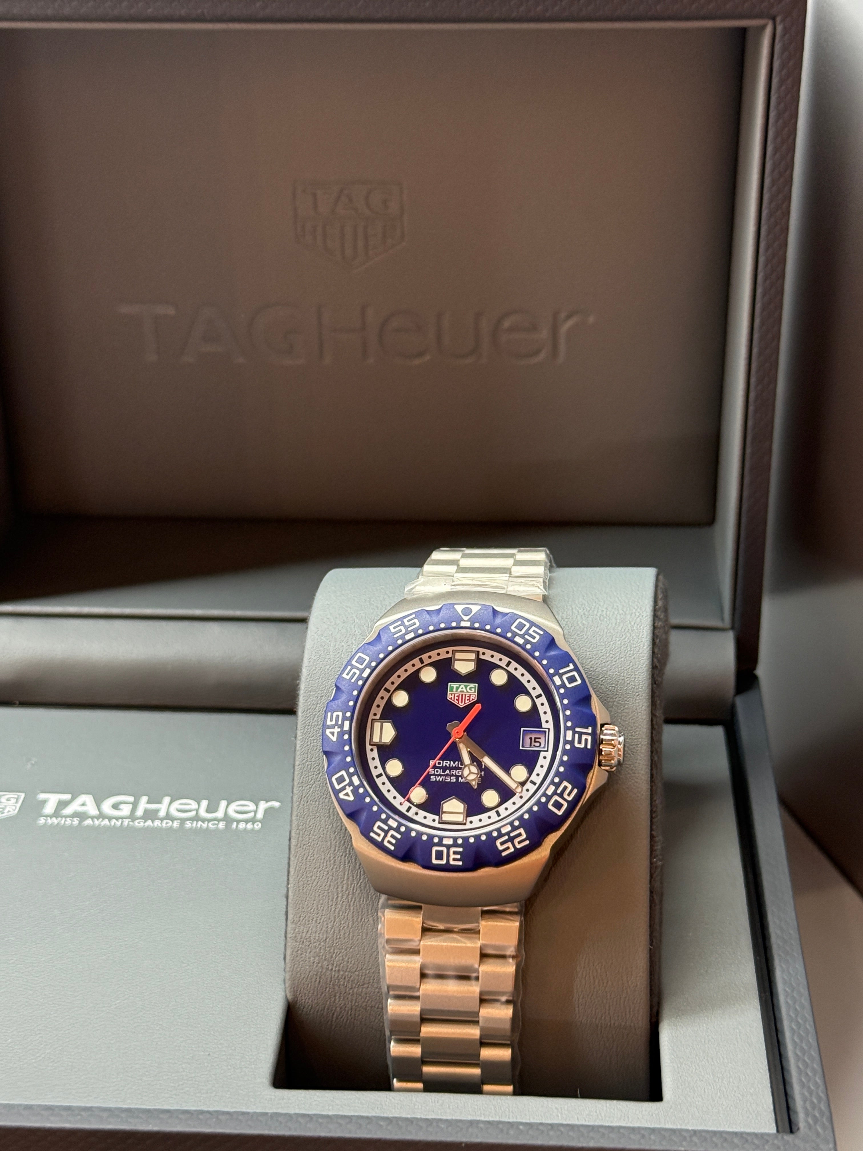 TAG Heuer Formula 1 Solargraph - Steel - 38 mm WBY1112.BA0042