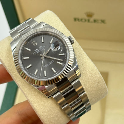 Rolex Datejust 41 126334 Grey Index Oyster 2025