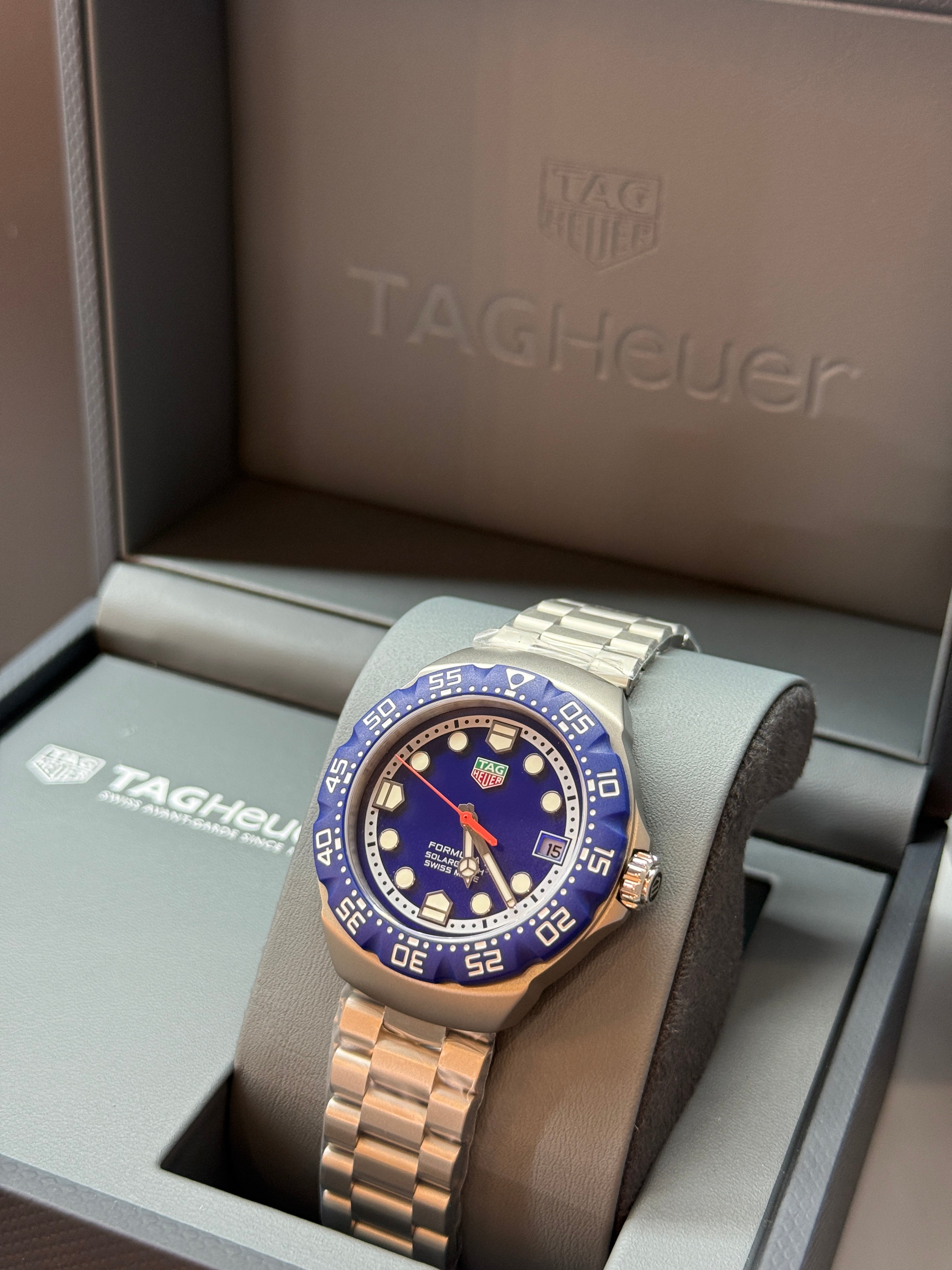 TAG Heuer Formula 1 Solargraph - Steel - 38 mm WBY1112.BA0042