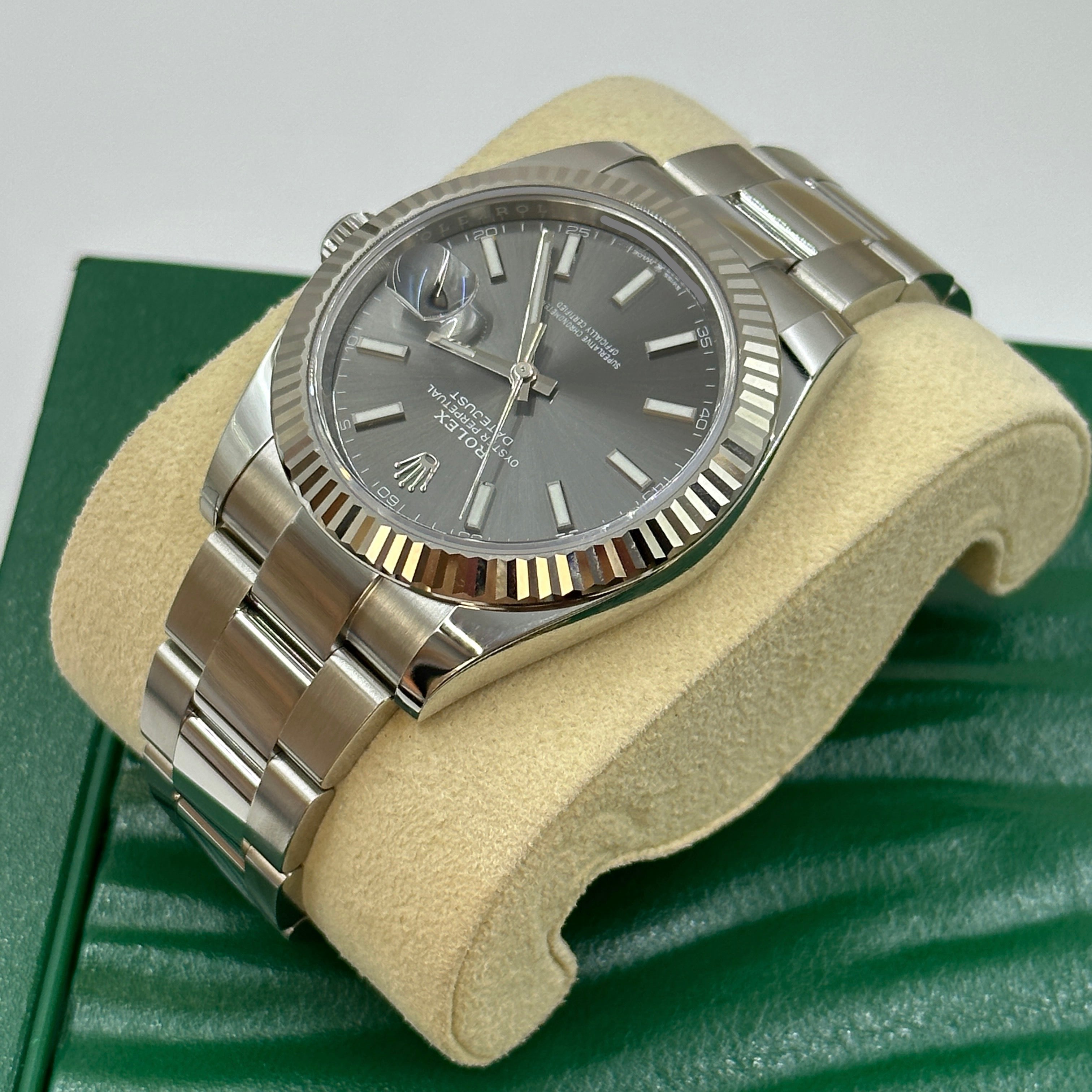 Rolex Datejust 41 126334 Grey Index Oyster 2025