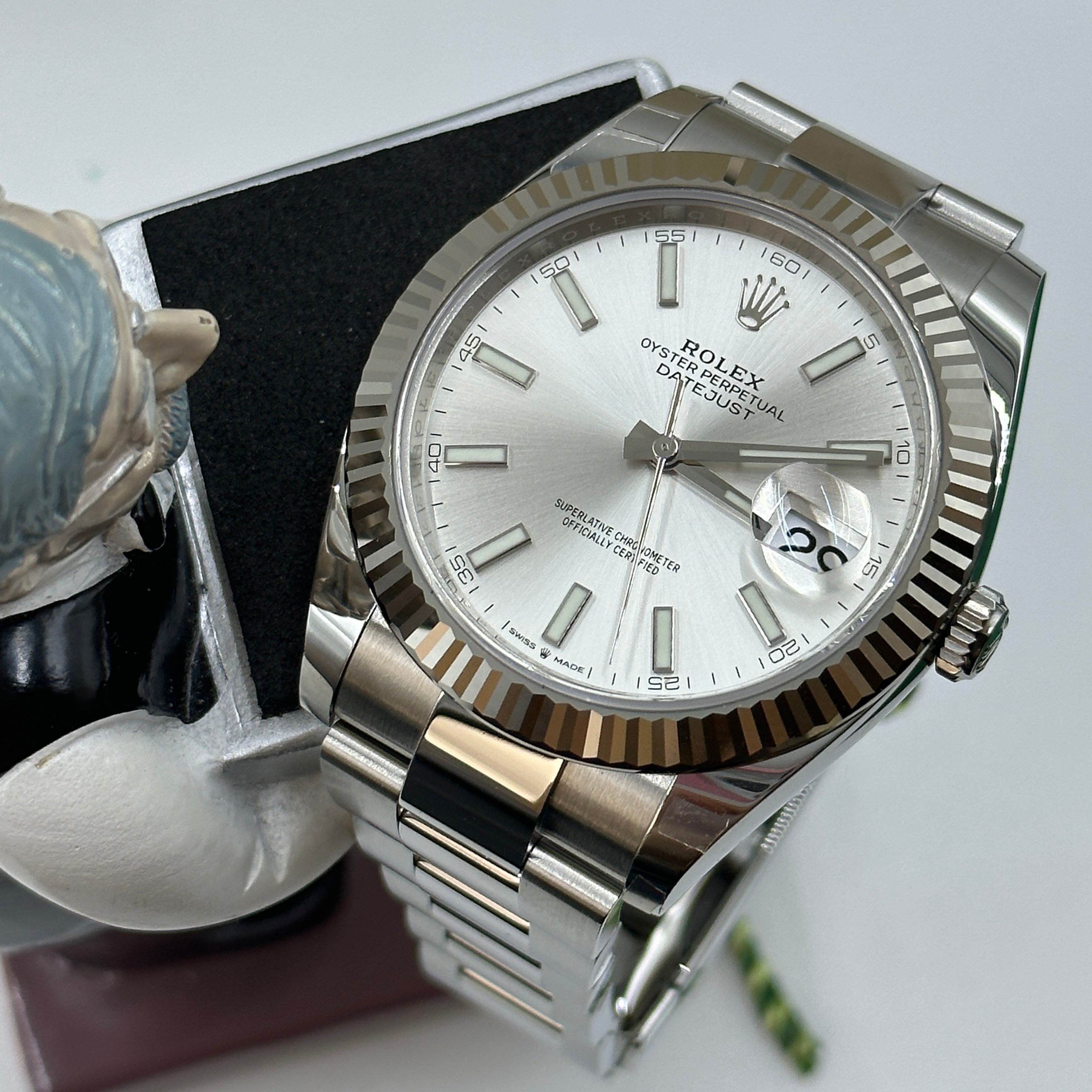 Rolex Datejust 41 126334 Silver Index Jubilee 2025