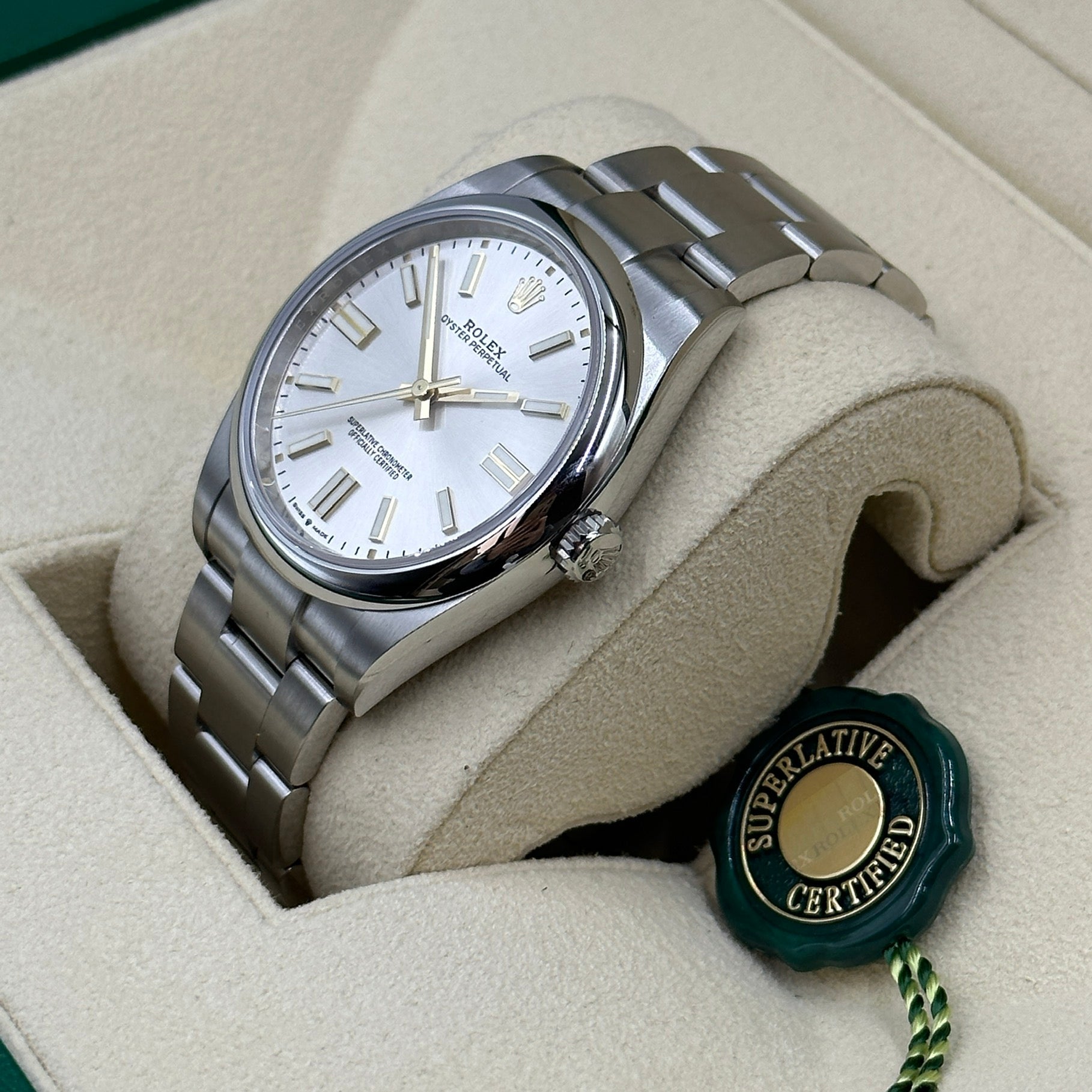 Rolex Oyster Perpetual 41 124300 Silver 2025