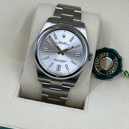 Rolex Oyster Perpetual 41 124300 Silver 2025