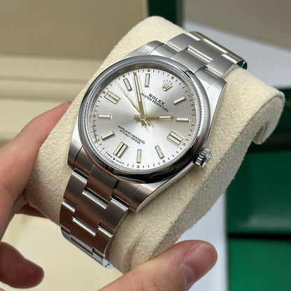 Rolex Oyster Perpetual 41 124300 Silver 2025